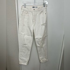OLD NAVY NWOT white denim